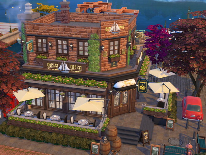 Sims 4 Royal Clipper   Restaurant by Flubs79 at TSR