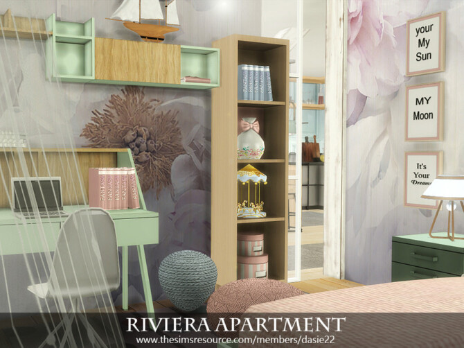 Sims 4 Riviera Apartment by dasie2 at TSR