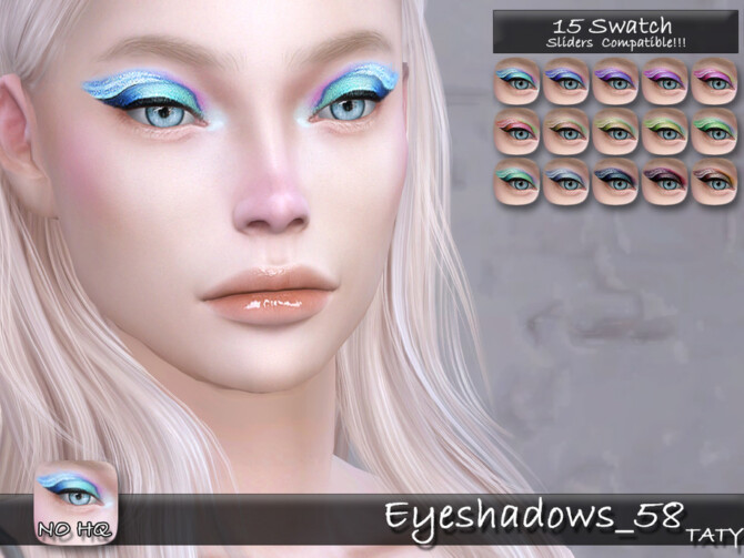 Sims 4 Eyeshadows 58 by tatygagg at TSR