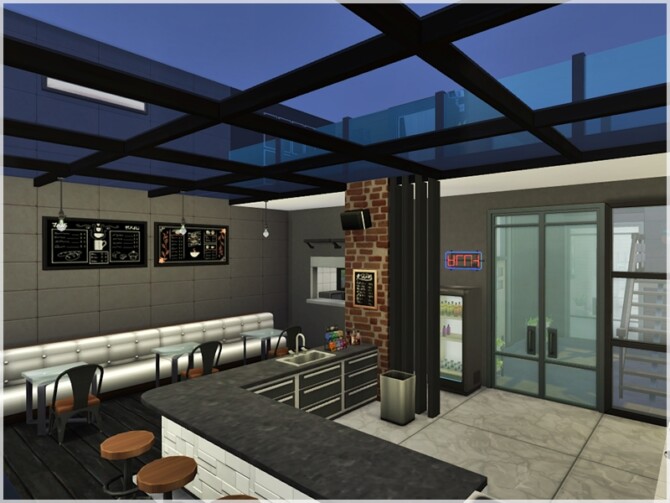 Sims 4 Brotherhood Cafe by Ray Sims at TSR