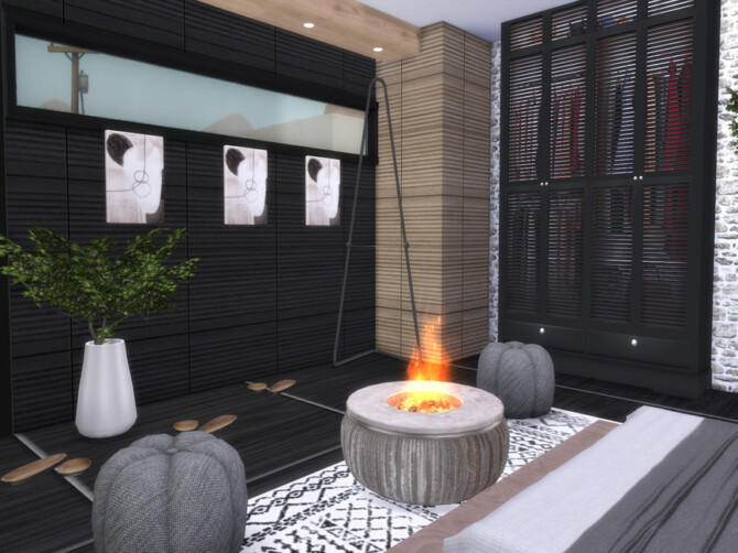 Sims 4 Luna Bedroom by Suzz86 at TSR