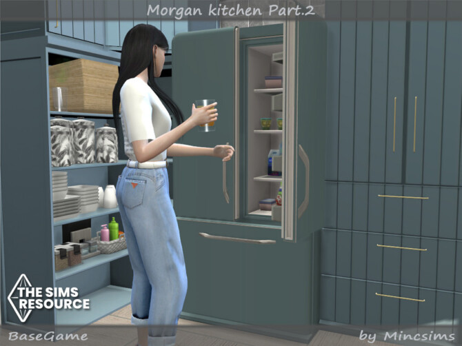 Sims 4 Morgan Kitchen Part.2 by Mincsims at TSR