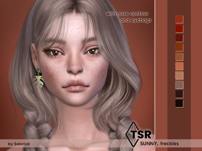 Sims 4 Freckles Sunny by soloriya at TSR