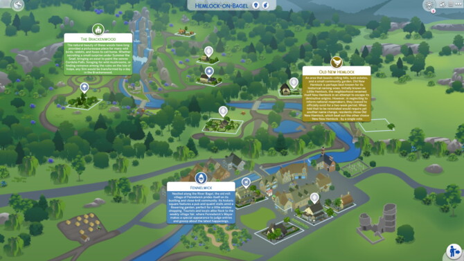 Sims 4 Berry World Renamer [and more!] by Mia200 at Mod The Sims 4