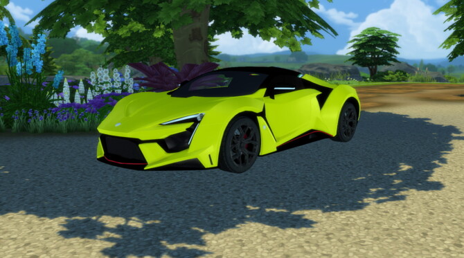 Sims 4 2016 WMotors Fenyr Supersport at Modern Crafter CC
