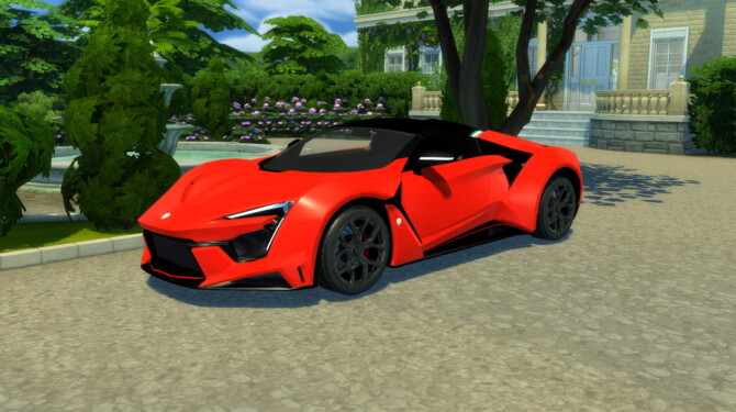 Sims 4 2016 WMotors Fenyr Supersport at Modern Crafter CC