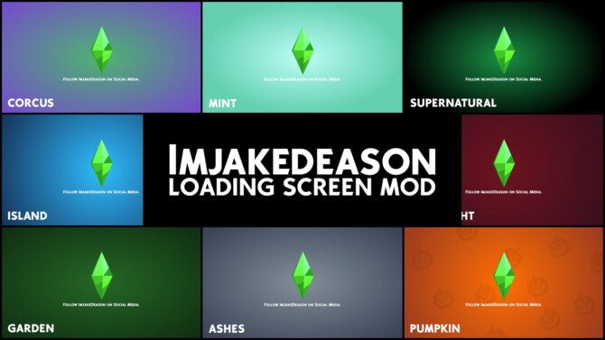 Sims 4 Loading Screens Mod by imjakedeason at Mod The Sims 4