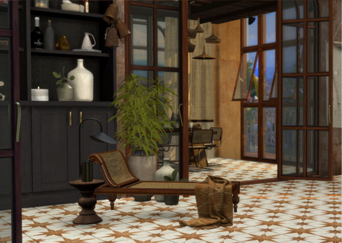 Sims 4 Finca Artisan and antique floor tiles at Tilly Tiger