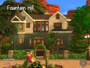Fountain Hill house by Oldbox at All 4 Sims