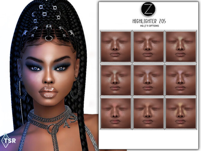 Sims 4 HIGHLIGHTER Z05 by ZENX at TSR