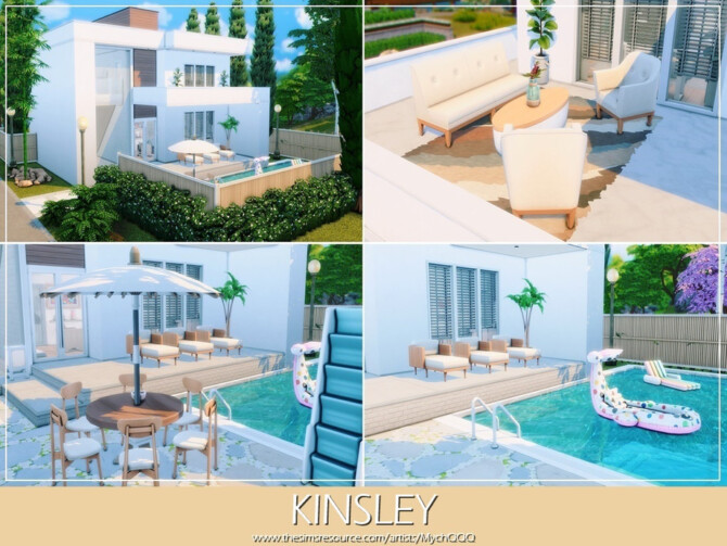 Sims 4 Kinsley house by MychQQQ at TSR