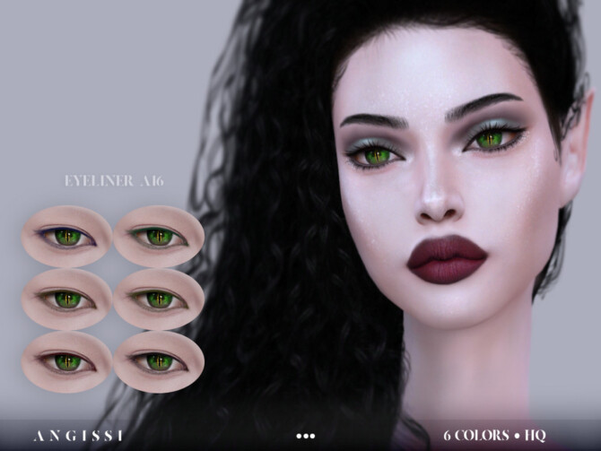 Sims 4 Eyeliner A16 by ANGISSI at TSR