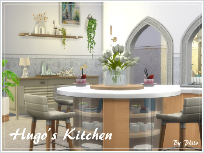 Sims 4 Hugos Kitchen by philo at TSR