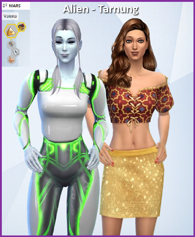 Sims 4 Mars family by Chalipo at All 4 Sims