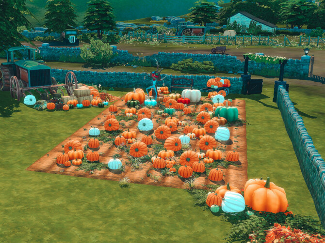 Sims 4 Autumn Farmhouse by Summerr Plays at TSR