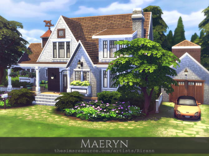 Sims 4 Maeryn House by Rirann at TSR