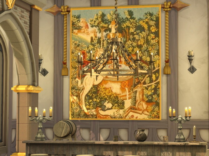 Sims 4 Dining Room   Camelot by Flubs79 at TSR