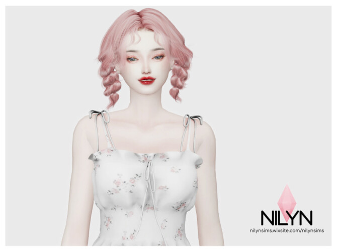 Sims 4 CHRISSY HAIR by Nilyn at TSR