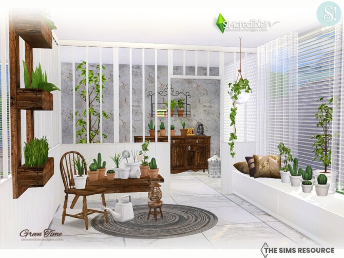 Sims 4 Green Time [web transfer] by SIMcredible! at TSR