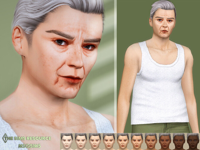 Sims 4 Harry Skin by MSQSIMS at TSR