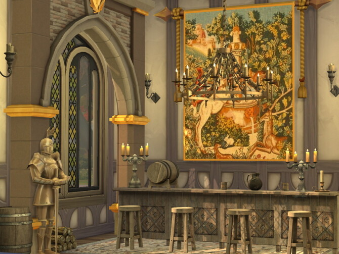 Sims 4 Dining Room   Camelot by Flubs79 at TSR