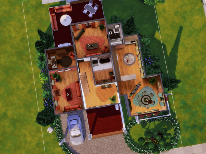 Sims 4 Lem House by GenkaiHaretsu at TSR
