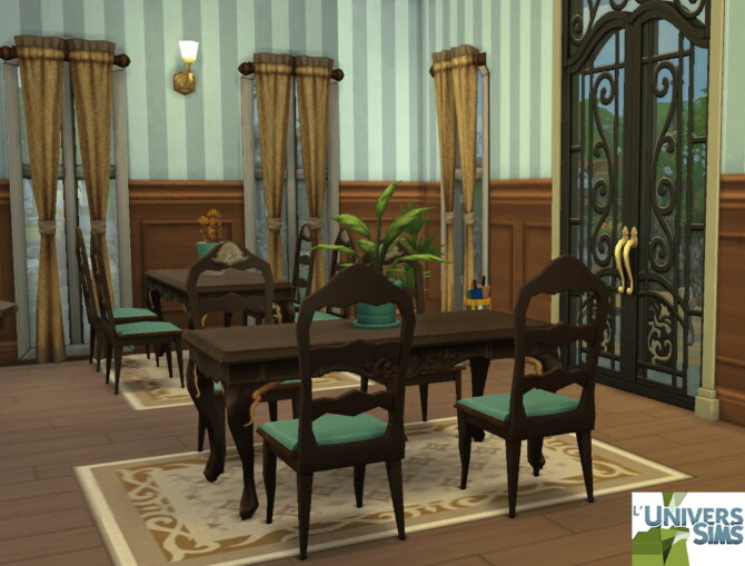 Sims 4 Le Petit Cafe de Louise by anna501478 at L’UniverSims