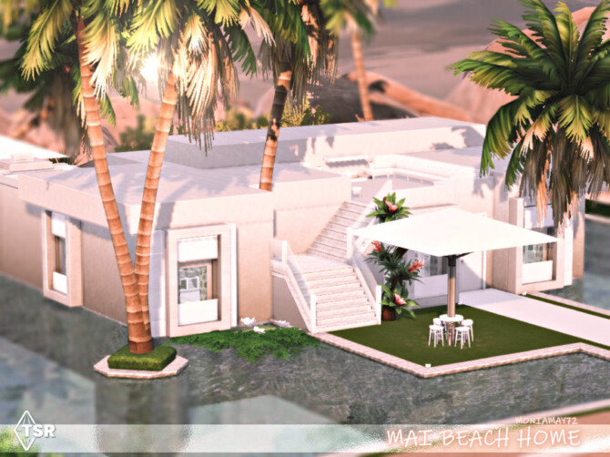 Sims 4 Mai Beach Home  by Moniamay72 at TSR