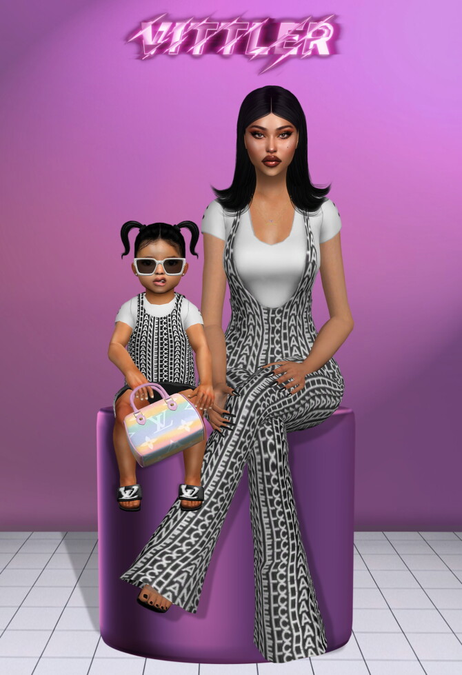 Sims 4 Mother Daughter Collection at Vittler Universe