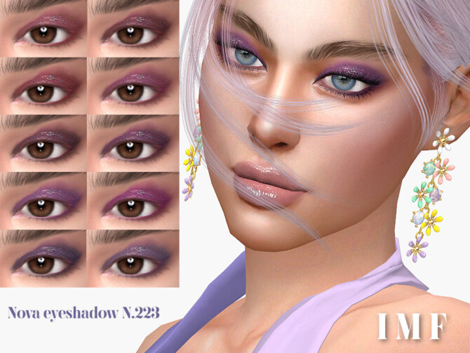 Sims 4 IMF Nova Eyeshadow N.223 by IzzieMcFire at TSR