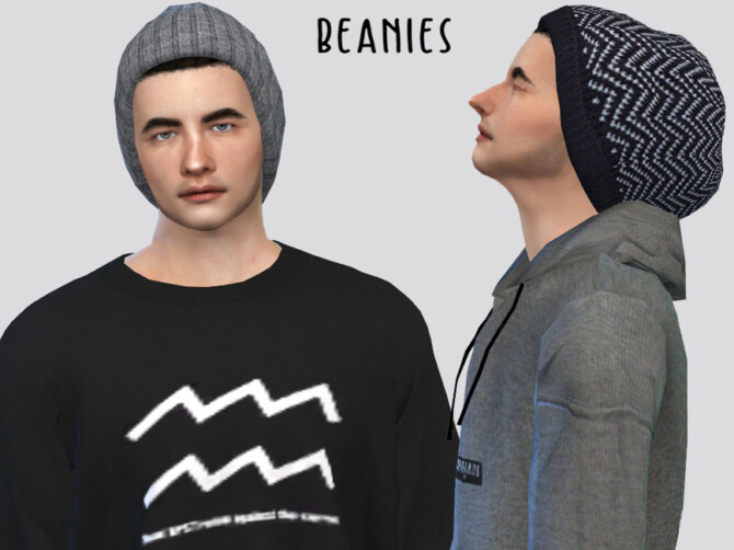 Sims 4 Jacques Beanie by McLayneSims at TSR