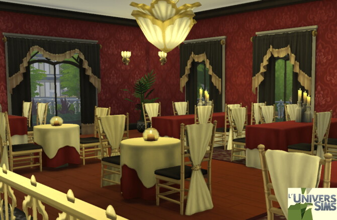Sims 4 Louisiana Restaurant by anna501478 at L’UniverSims