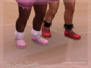 Lace Socks Toddler by Dissia at TSR