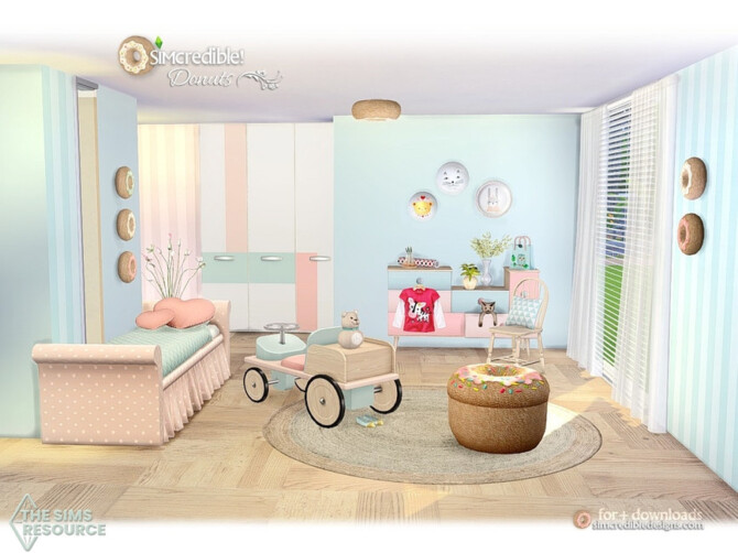Sims 4 Donuts [web transfer] by SIMcredible! at TSR