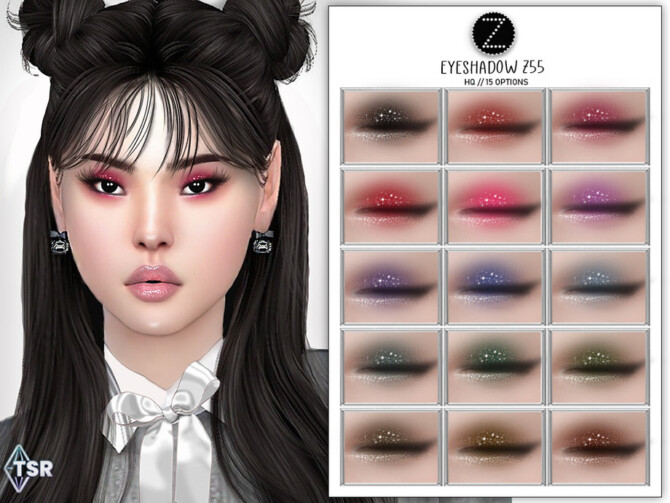Sims 4 EYESHADOW Z55 by ZENX at TSR