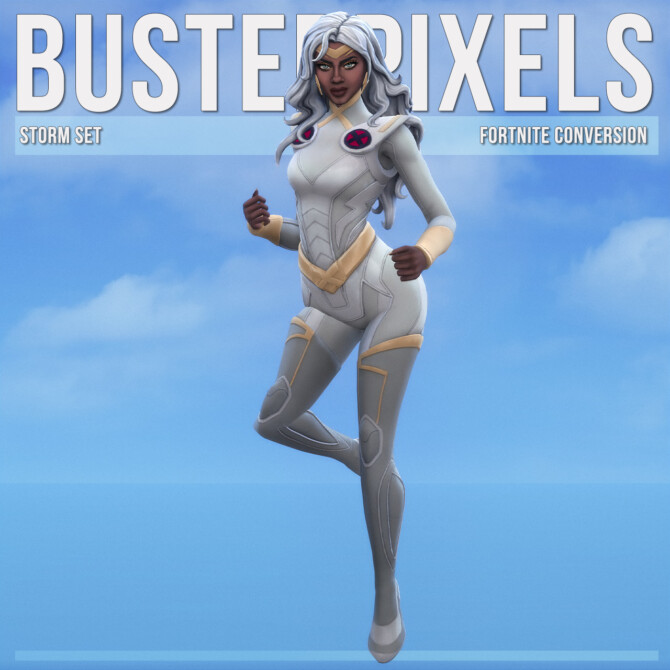Sims 4 Fortnite Storm Set Conversion/Edit at Busted Pixels
