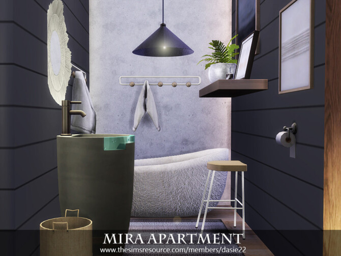 Sims 4 Mira Apartment by dasie2 at TSR