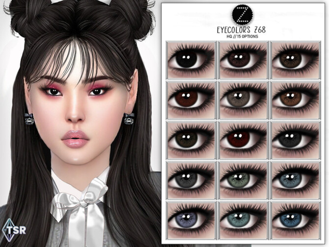 Sims 4 EYECOLORS Z68 by ZENX at TSR