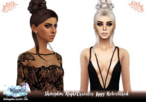 Nightcrawler Iggy Hair Retexture at Shimydim Sims