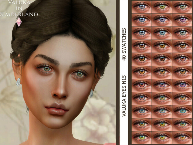 Sims 4 Eyes N15 by Valuka at TSR