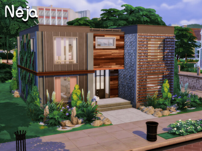 Sims 4 Neja House by GenkaiHaretsu at TSR