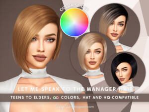 Let Me Speak to The Manager COLORSLIDER(Retexture) by SonyaSimsCC at TSR