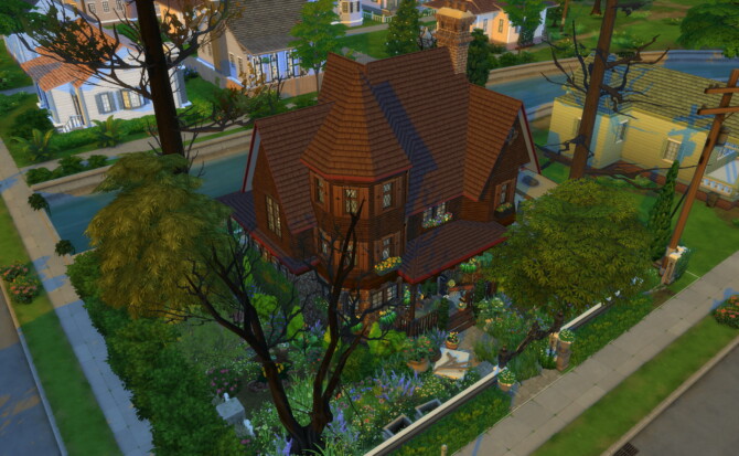 Sims 4 Tchotchke Hoarder House by Simooligan at Mod The Sims 4