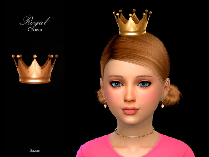 Sims 4 Royal Crown Child by Suzue at TSR