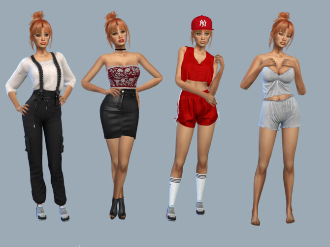 Sims 4 Chloe Gerald by starafanka at TSR