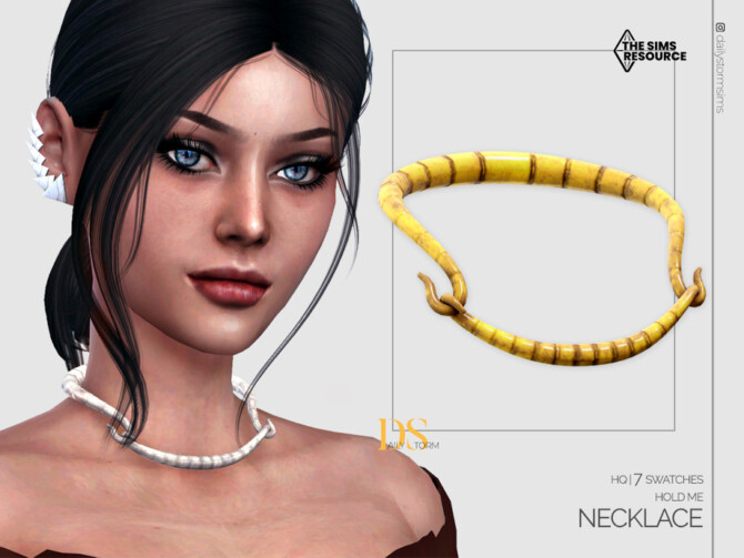 Sims 4 Hold Me Necklace by DailyStorm at TSR