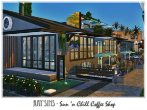 Sun N Chill Coffee Shop by Ray_Sims at TSR