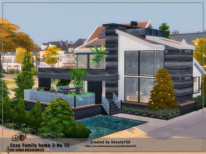 Sims 4 Cozy Family home 2 by Danuta720 at TSR