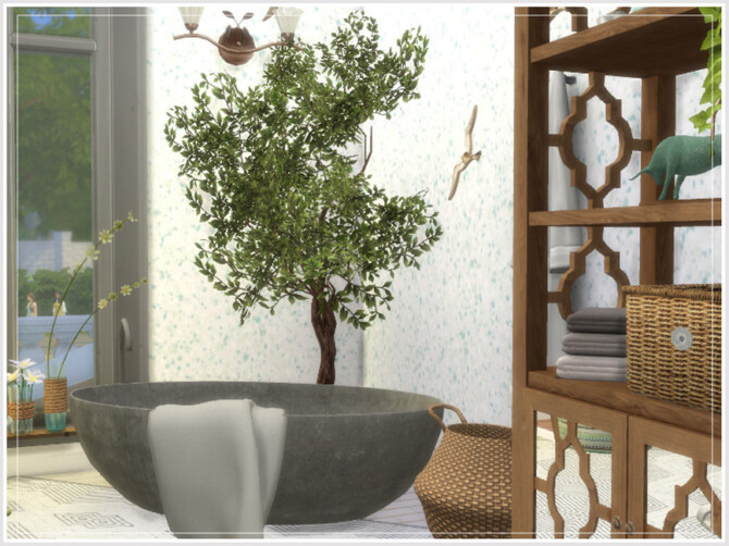 Sims 4 Natachas Bathroom by philo at TSR