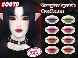 Vampire lipstick by asan333 at TSR